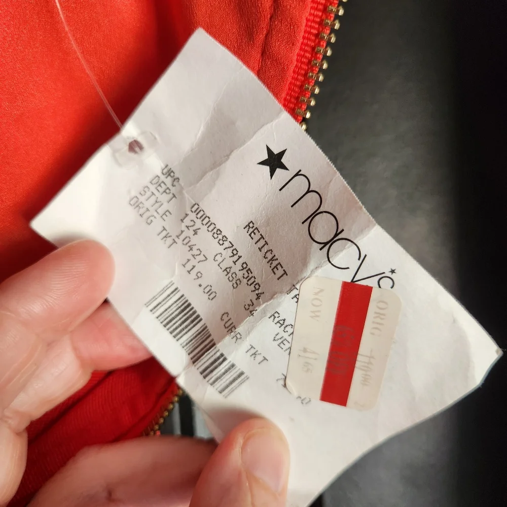 Brand NEW RACHEL ROY Red Dress - Picture 6 of 7